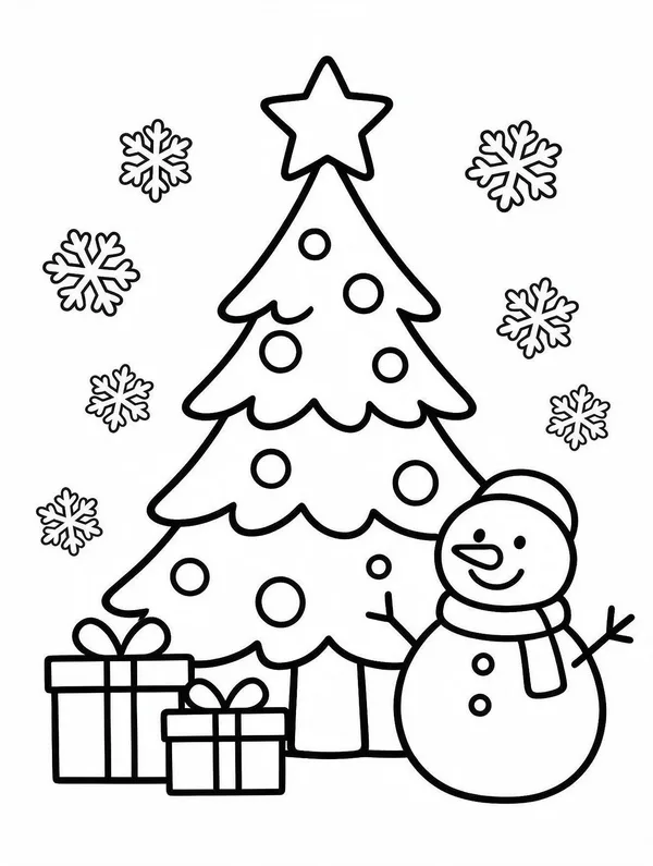 Ausmalbild Weihnachten bei Mutonia – Vorschau